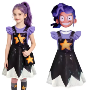 Lily Lovebraids Poppy Playtime Halloween Kids Cosplay Costume thumbnail 3