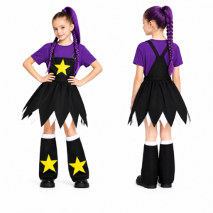 Lily Lovebraids V2 Poppy Playtime Halloween Kids Cosplay Costume thumbnail 2