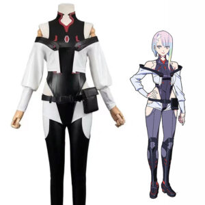 Lucyna Kushinada Night City Cyberpunk Cosplay Costume thumbnail 1