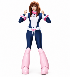 MHA Ochako Uraraka Cosplay Jumpsuit Costume thumbnail 2