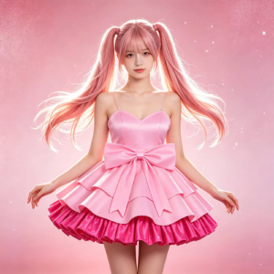 Mizi Alien Stage Cosplay Costume thumbnail 2