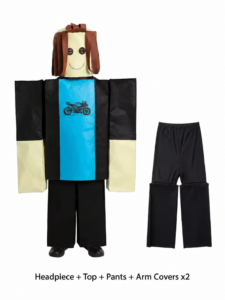 Motor-Roblox Halloween Kids Cosplay Costume thumbnail 1