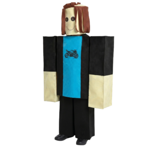 Motor-Roblox Halloween Kids Cosplay Costume thumbnail 3