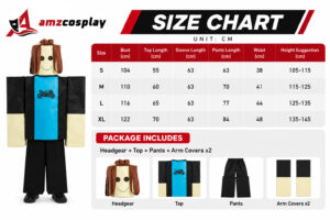 Motor-Roblox Halloween Kids Cosplay Costume thumbnail 7
