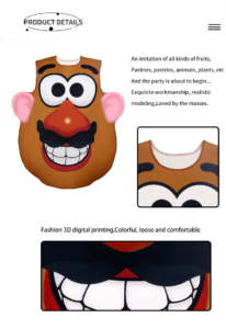 Mrs. & Mr. Potato Head Cosplay Costume thumbnail 6