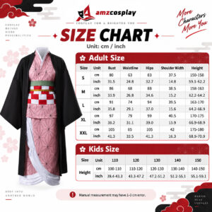 Nezuko Kimetsu No Yaiba Cosplay Costume thumbnail 9