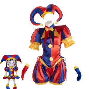 Pomni Jester The Amazing Digital Circus Cosplay Costume thumbnail 1