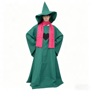 Ralsei Deltarune Green Wizard Cosplay Costume thumbnail 3