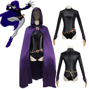 Raven V1 Teen Titans Cosplay Costume thumbnail 1