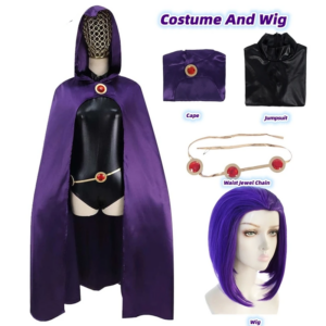 Raven V1 Teen Titans Cosplay Costume thumbnail 10