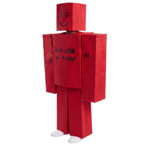 Red-Roblox Halloween Kids Cosplay Costume thumbnail 3