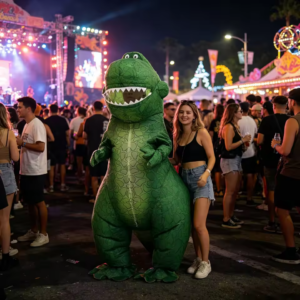 Rex Dinosaur Cosplay Costume thumbnail 7