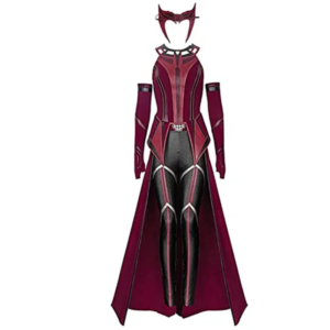 Scarlet Witch Maximoff Wanda Vision Cosplay Costume thumbnail 2