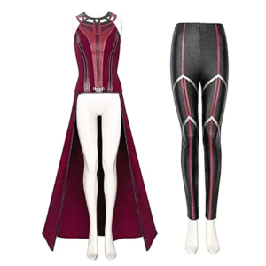 Scarlet Witch Maximoff Wanda Vision Cosplay Costume thumbnail 6