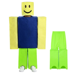 Smile-Roblox Halloween Kids Cosplay Costume thumbnail 1