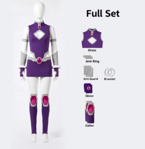 Starfire DC Teen Titans Cosplay Costume thumbnail 8