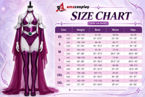 Starfire Metallic Bodysuit Teen Titans Cosplay Costume thumbnail 7