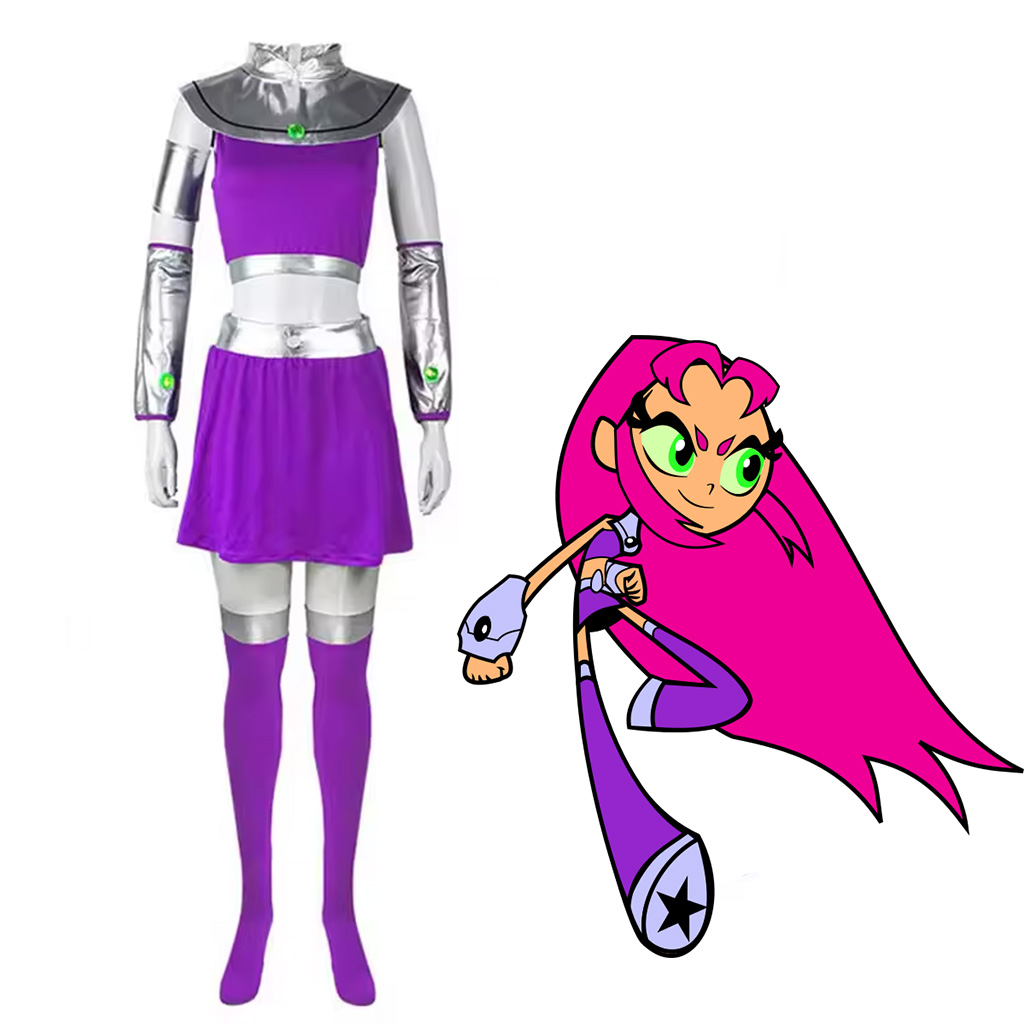 Starfire – Teen Titans Cosplay Costume