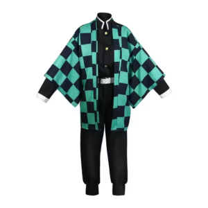 Tanjiro Kamado Kimetsu No Yaiba Cosplay Costume thumbnail 3