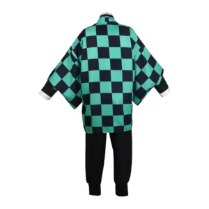 Tanjiro Kamado Kimetsu No Yaiba Cosplay Costume thumbnail 4