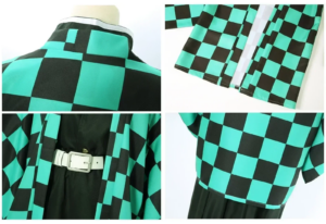 Tanjiro Kamado Kimetsu No Yaiba Cosplay Costume thumbnail 5