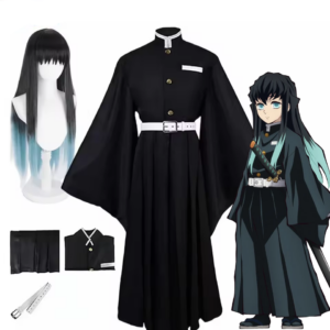 Tokito Muichiro Kimetsu No Yaiba Cosplay Costume thumbnail 1