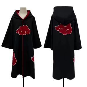 Uchiha Sasuke Pain Cloak Naruto Cosplay Costume thumbnail 2