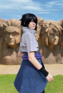 Uchiha Sasuke V2 Cosplay Costume thumbnail 4
