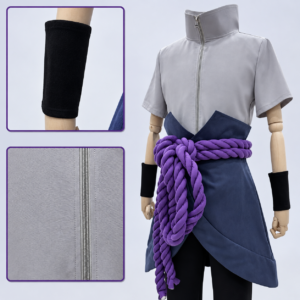 Uchiha Sasuke V2 Cosplay Costume thumbnail 8