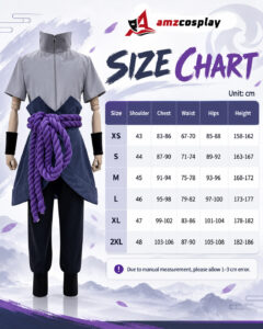 Uchiha Sasuke V2 Cosplay Costume thumbnail 12