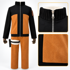 Uzumaki Naruto Cosplay Costume thumbnail 4