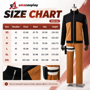 Uzumaki Naruto Cosplay Costume thumbnail 6