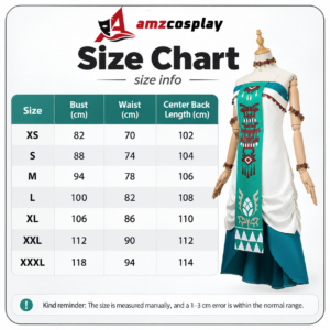Zelda Princess – The Legend of Zelda Cosplay Costume thumbnail 16