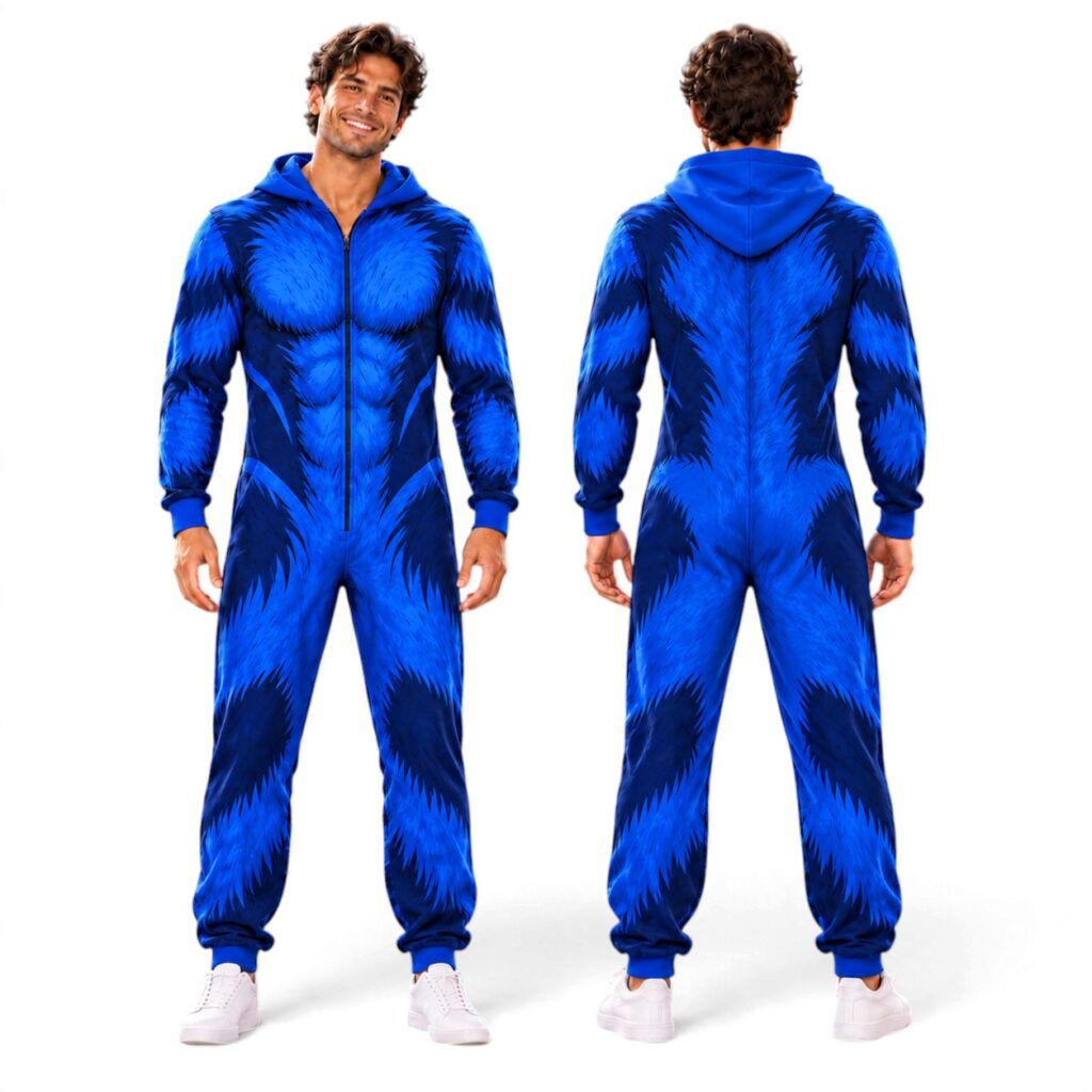 Beast – X Men Superhero Jumpsuit Pajamas