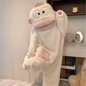 Big Mouth Monster Cute Funny Cosplay Costume thumbnail 2