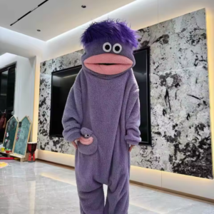 Big Mouth Monster Cute Funny Cosplay Costume thumbnail 4