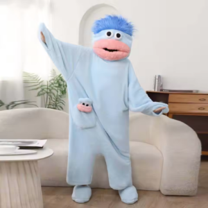 Big Mouth Monster Cute Funny Cosplay Costume thumbnail 5