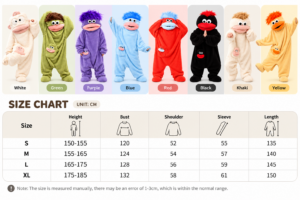 Big Mouth Monster Cute Funny Cosplay Costume thumbnail 10