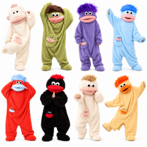 Big Mouth Monster Cute Funny Cosplay Costume thumbnail 1