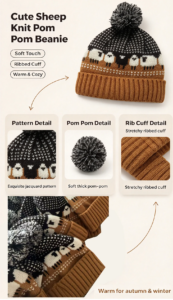 Bryan Resident Evil Knitted Hat Accessories Cosplay Costume thumbnail 6