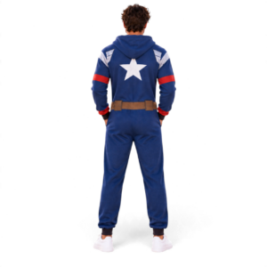 Captain America – Avengers Marvel Jumpsuit Pajamas thumbnail 3