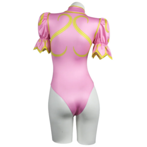 Chun Li Pink Street Fighter Halloween Cosplay Costume thumbnail 6