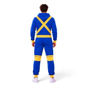 Cyclops – X Men Superhero Jumpsuit Pajamas thumbnail 3