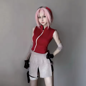 Haruno Sakura Cosplay Costumes thumbnail 2