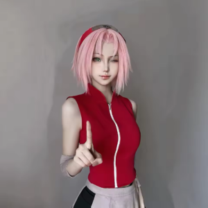 Haruno Sakura Cosplay Costumes thumbnail 4