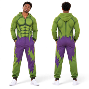 Hulk – Avengers Marvel Jumpsuit Pajamas thumbnail 1