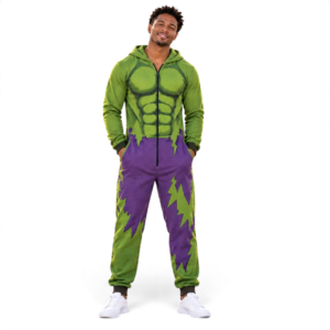 Hulk – Avengers Marvel Jumpsuit Pajamas thumbnail 2