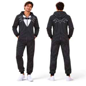 Jack Skellington Sally Oogie Boogie Zero Jumpsuit – The Nightmare Before Christmas Group Costumes Jumpsuit Pajamas thumbnail 3