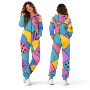 Jack Skellington Sally Oogie Boogie Zero Jumpsuit – The Nightmare Before Christmas Group Costumes Jumpsuit Pajamas thumbnail 4