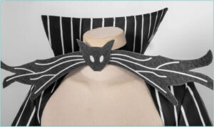 Jack Skellington Women Gothic Halloween Cosplay Costume thumbnail 5